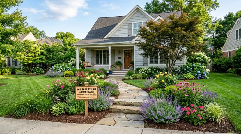 How to Landscape a Front Yard: A Complete Step-by-Step Guide