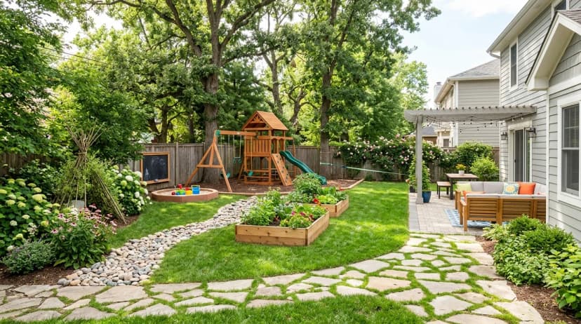 30 Kid-Friendly Backyard Ideas That Parents Will Love Too
