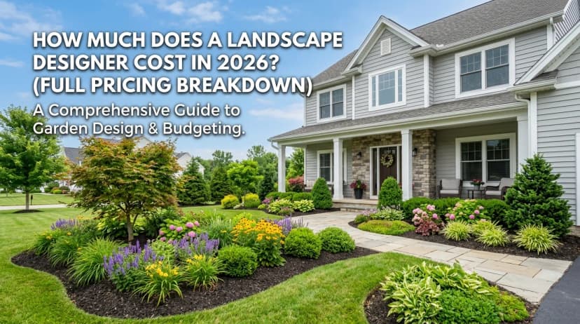 How Much Does a Landscape Designer Cost in 2026? (Full Pricing Breakdown)