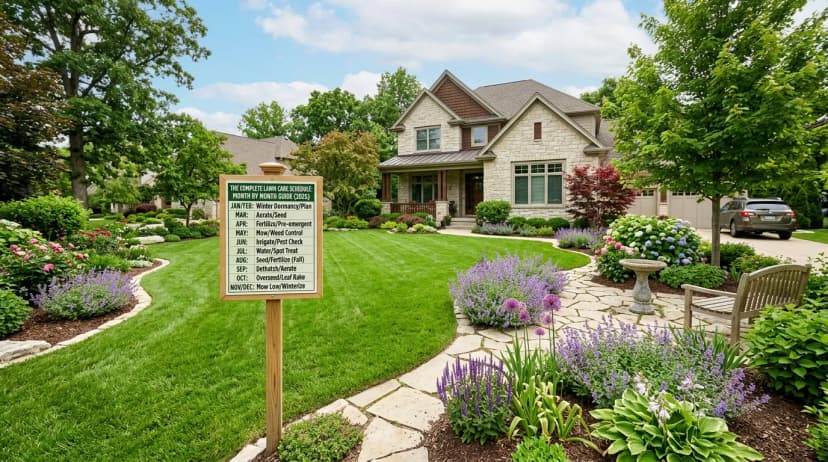 The Complete Lawn Care Schedule: Month-by-Month Guide (2026)