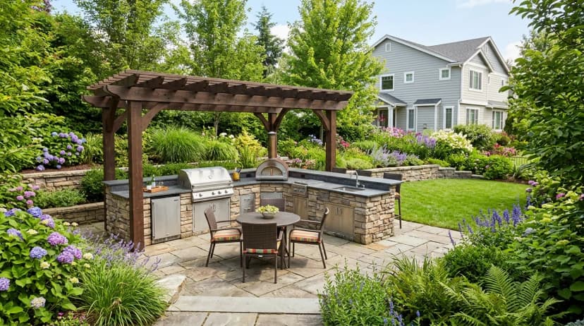 Outdoor Kitchen Design Guide: Layouts, Costs & Must-Have Features