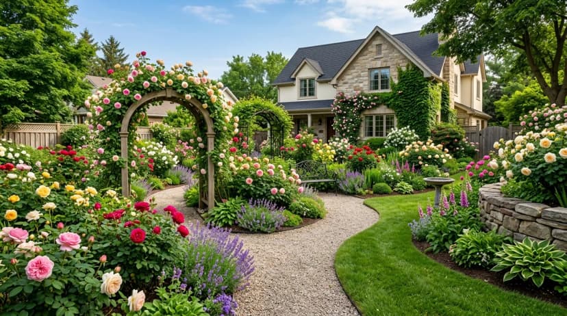 Rose Garden Ideas: 30 Stunning Designs for Every Yard Size and Style