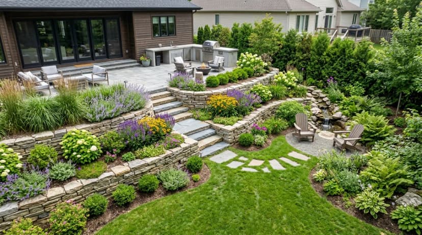 Sloped Backyard Ideas: 30 Designs to Transform a Challenging Yard (2026)