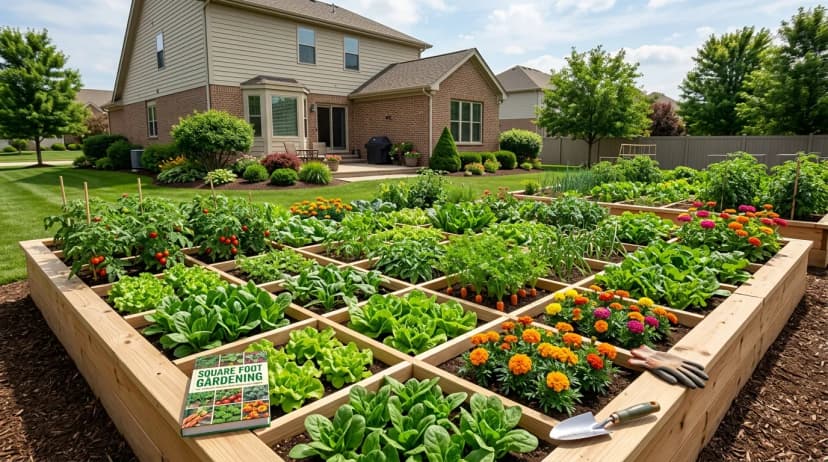 Square Foot Gardening: The Complete Guide to More Food in Less Space (2026)