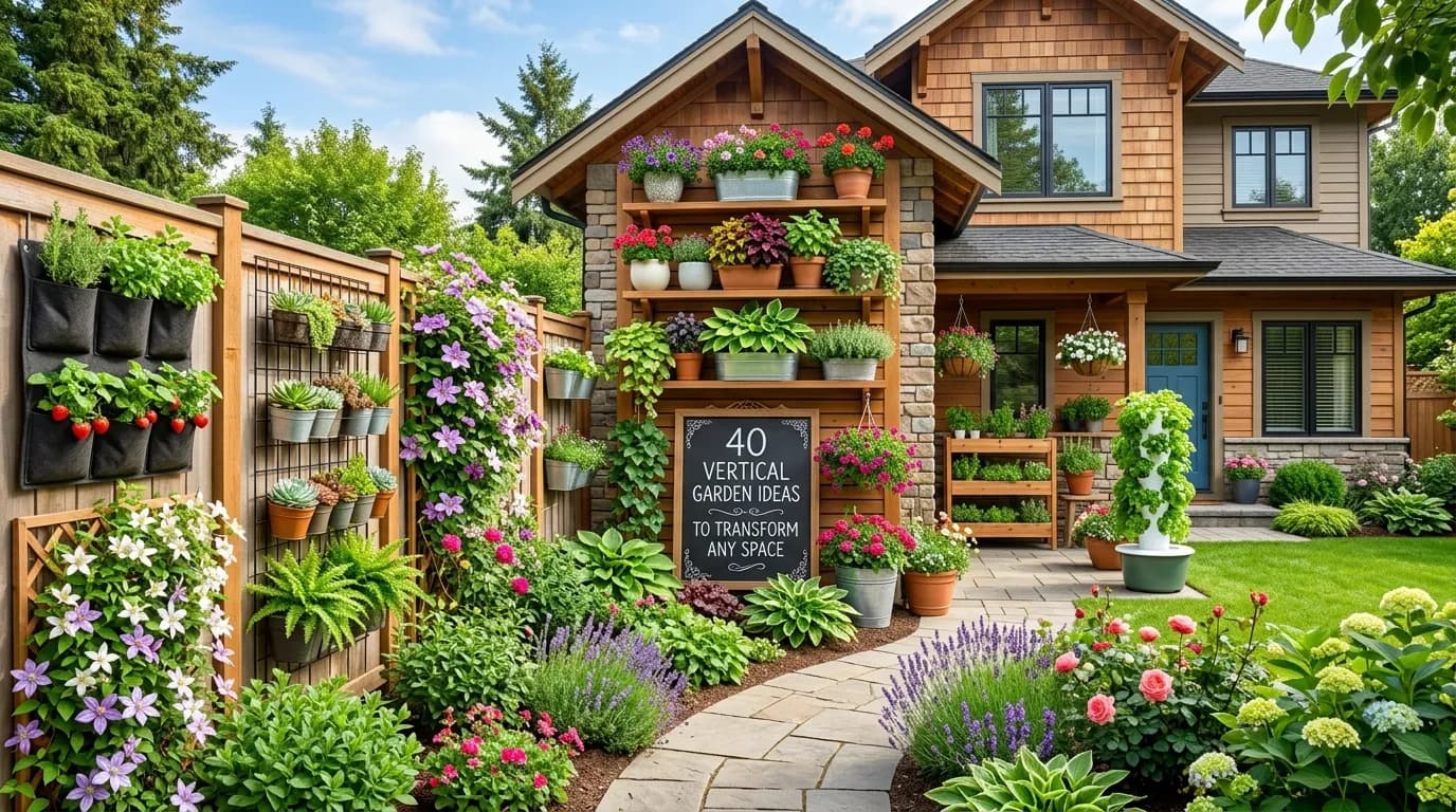 40 Vertical Garden Ideas to Transform Any Space