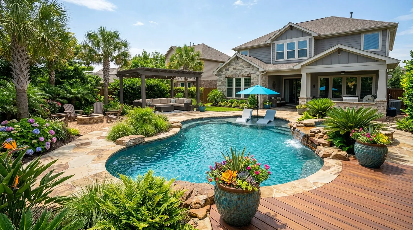 25 Pool Landscaping Ideas That Create a Resort at Home — Yardcast Blog